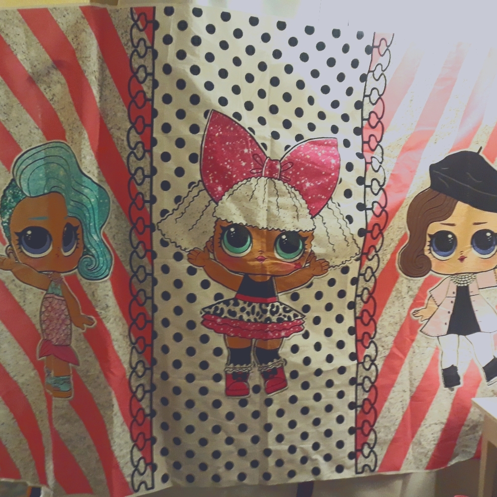 3X5 LOL Backdrop